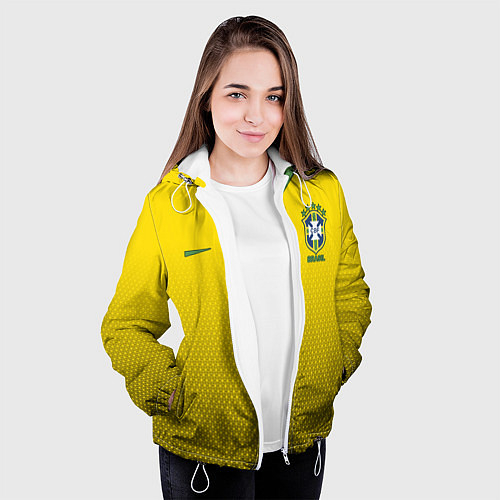 Женские куртки с капюшоном Сборная Бразилии