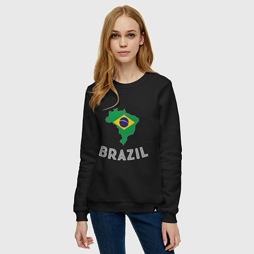 Женские свитшоты Сборная Бразилии