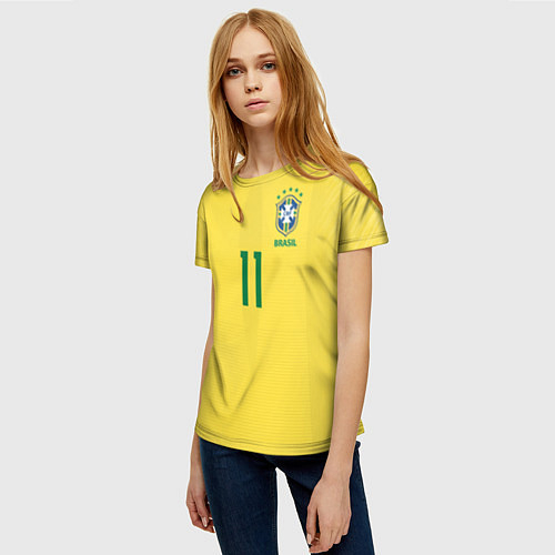 Женские футболки Сборная Бразилии