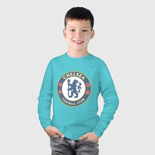 Детские футболки с рукавом Челси