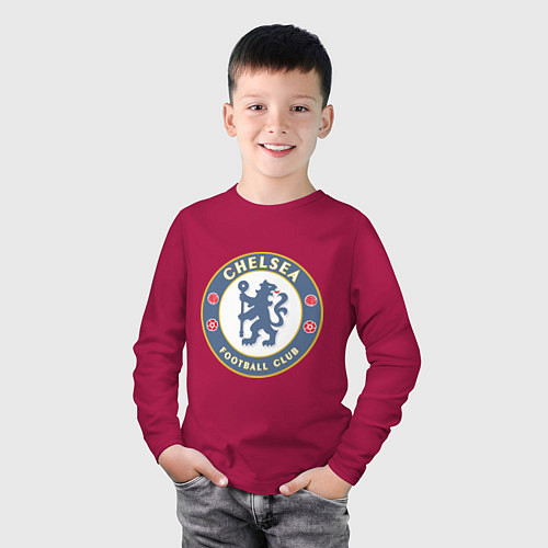 Детские футболки с рукавом Челси