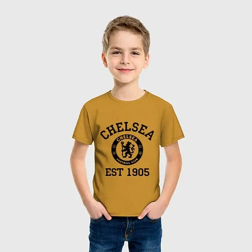 Детские хлопковые футболки Челси
