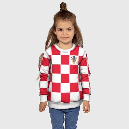 Детские 3D-свитшоты Сборная Хорватии