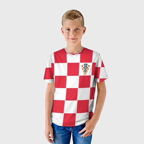 Детские 3D-футболки Сборная Хорватии