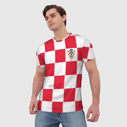 Мужские 3D-футболки Сборная Хорватии
