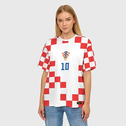 Футболки оверсайз Сборная Хорватии