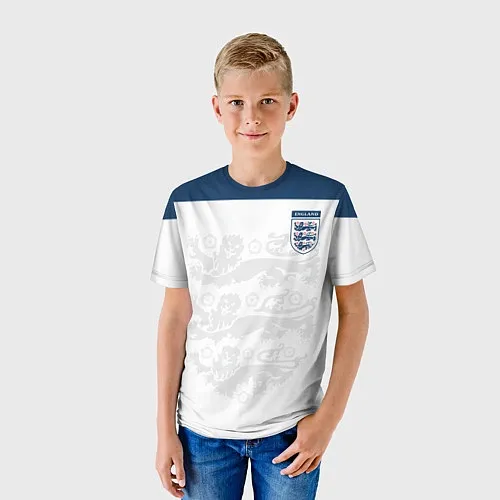 Детские 3D-футболки Сборная Англии