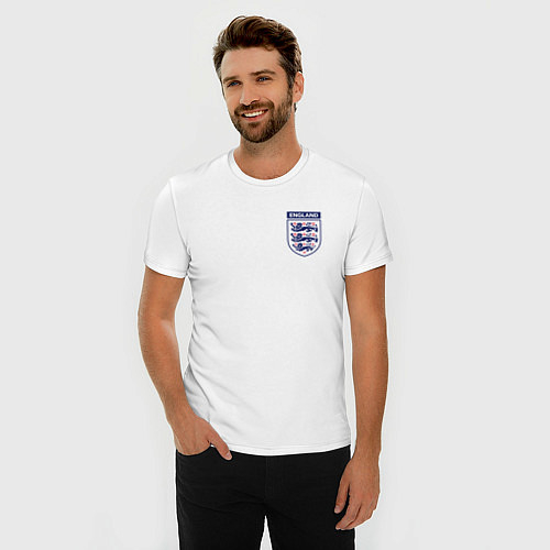 Мужские приталенные футболки Сборная Англии