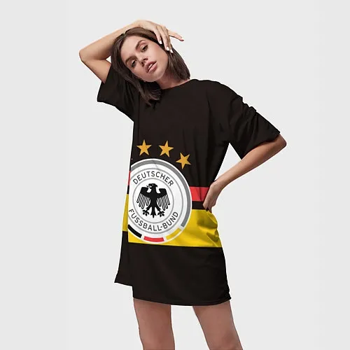 Женские длинные футболки Сборная Германии