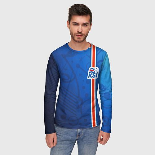 Мужские футболки с рукавом Сборная Исландии