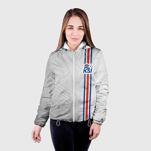 Женские куртки с капюшоном Сборная Исландии