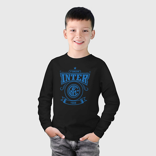 Детские футболки с рукавом Интер