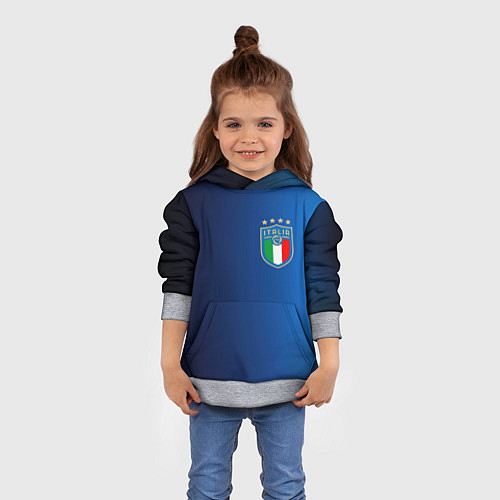 Детские Толстовки полноцветные Сборная Италии