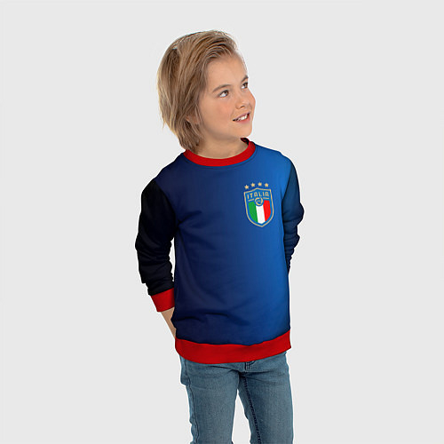 Детские Свитшоты полноцветные Сборная Италии