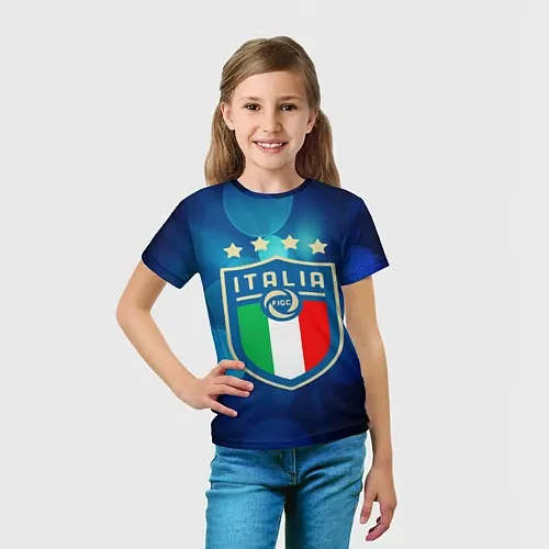 Детские 3D-футболки Сборная Италии