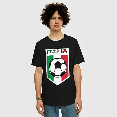 Мужские футболки оверсайз Сборная Италии