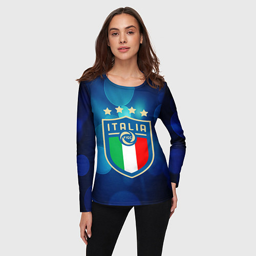 Женские футболки с рукавом Сборная Италии