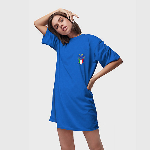 Женские длинные футболки Сборная Италии