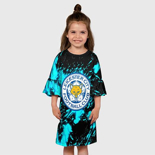 Платья укороченные Лестер Сити