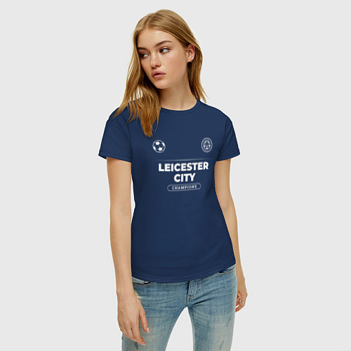 Женские футболки Лестер Сити