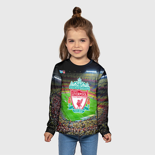 Детские футболки с рукавом Ливерпуль