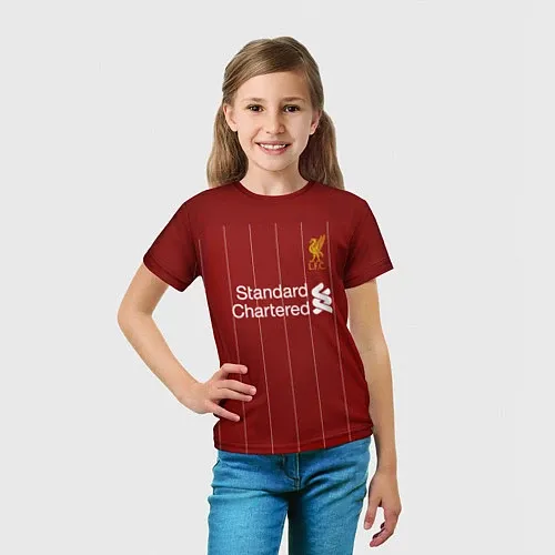 Детские 3D-футболки Ливерпуль