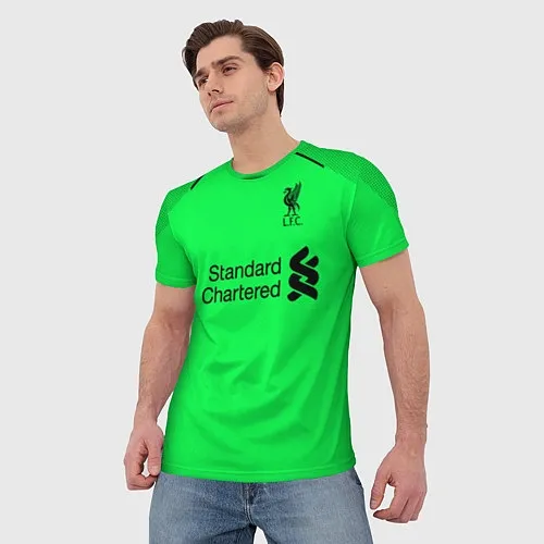 Мужские 3D-футболки Ливерпуль