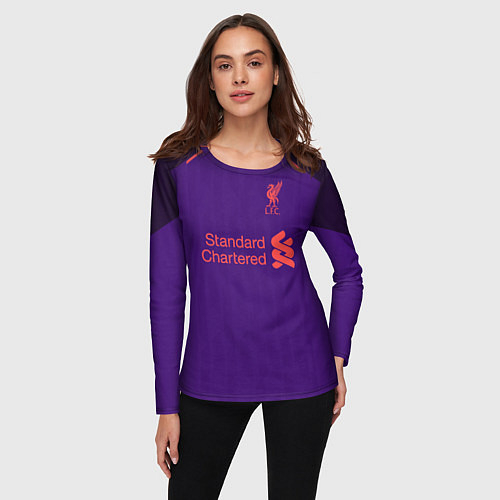 Женские футболки с рукавом Ливерпуль