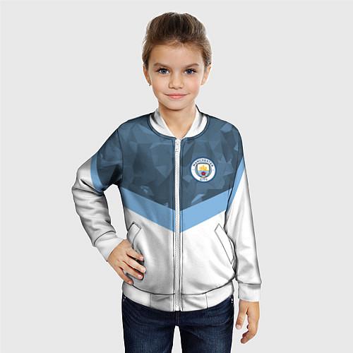 Детские куртки-бомберы Манчестер Сити
