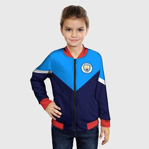 Детские куртки-бомберы Манчестер Сити