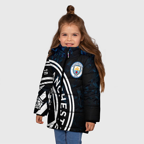 Детские куртки с капюшоном Манчестер Сити