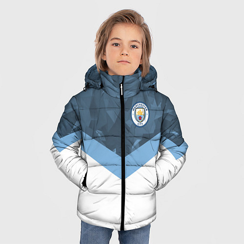 Детские куртки с капюшоном Манчестер Сити