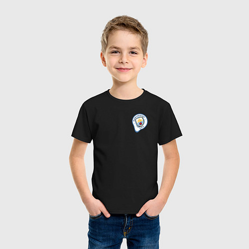 Детские хлопковые футболки Манчестер Сити