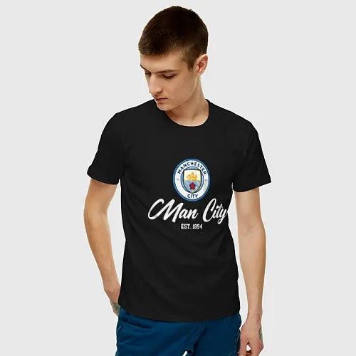 Хлопковые футболки Манчестер Сити