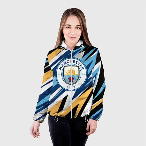 Женские демисезонные куртки Манчестер Сити
