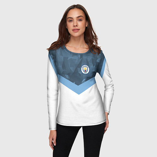 Женские футболки с рукавом Манчестер Сити