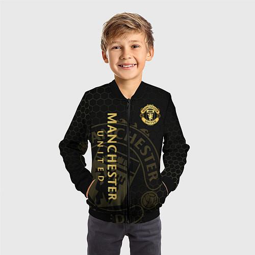 Детские куртки-бомберы Манчестер Юнайтед