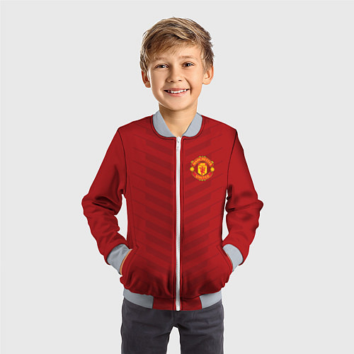 Детские куртки-бомберы Манчестер Юнайтед