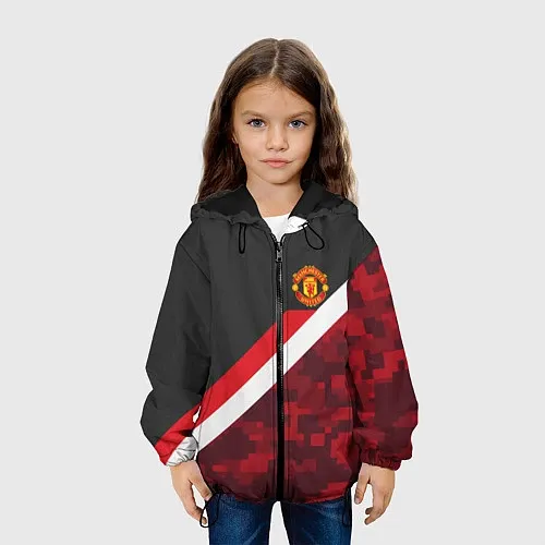 Детские демисезонные куртки Манчестер Юнайтед