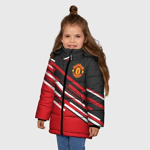 Детские зимние куртки Манчестер Юнайтед