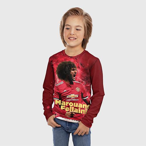Детские футболки с рукавом Манчестер Юнайтед