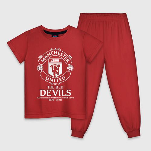 Детские пижамы Манчестер Юнайтед