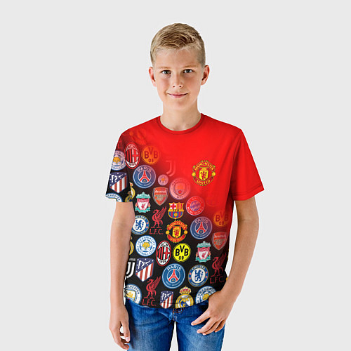 Детские футболки Манчестер Юнайтед