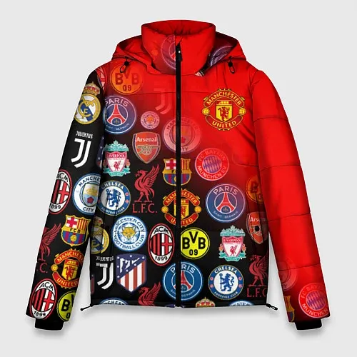 Мужские зимние куртки Манчестер Юнайтед