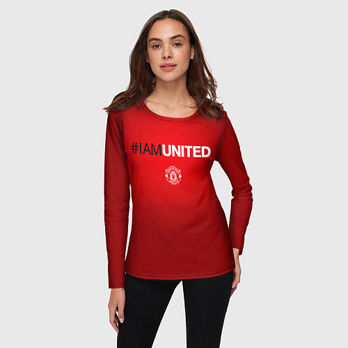 Женские футболки с рукавом Манчестер Юнайтед