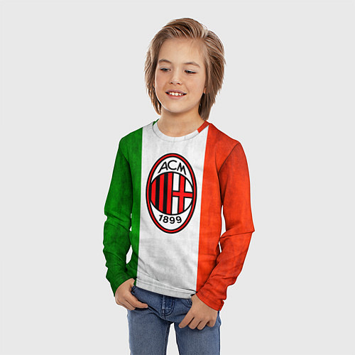 Детские футболки с рукавом Милан
