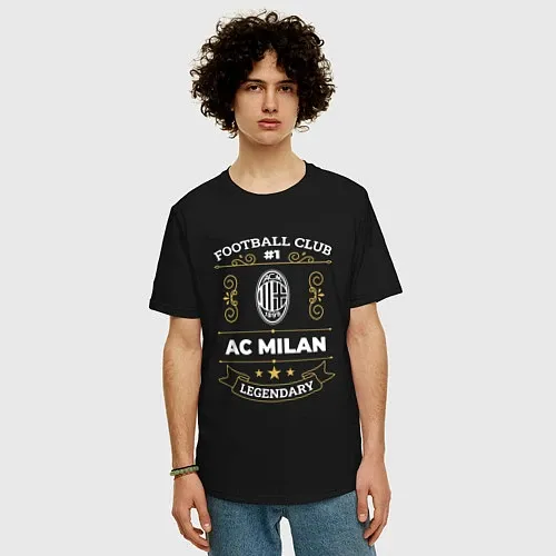 Мужские футболки оверсайз Милан