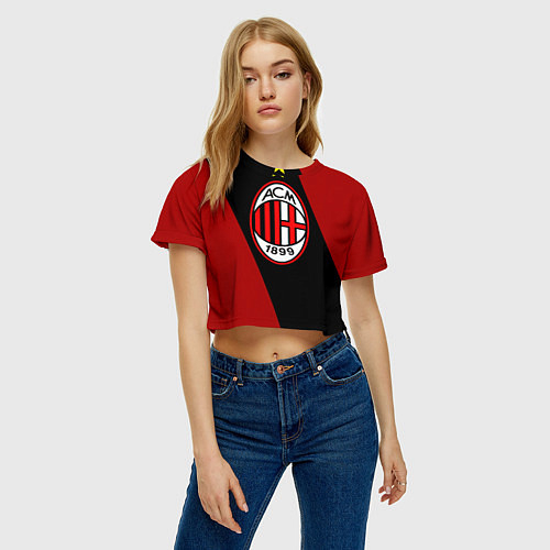 Женские укороченные футболки Милан