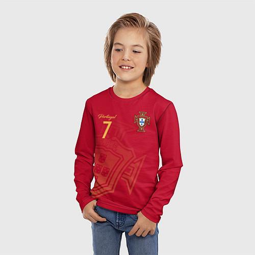 Детские футболки с рукавом Сборная Португалии