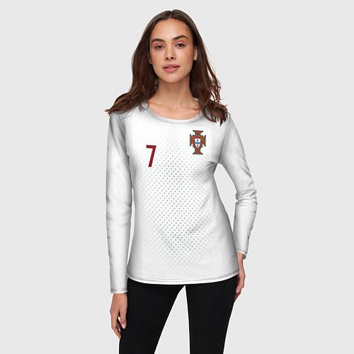 Женские футболки с рукавом Сборная Португалии